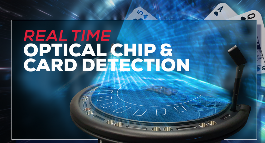 Real time optical chip and card detection